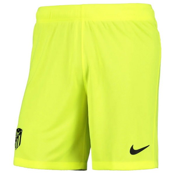 Pantaloni Atletico Madrid Third 20/21 Verde Fluorescente